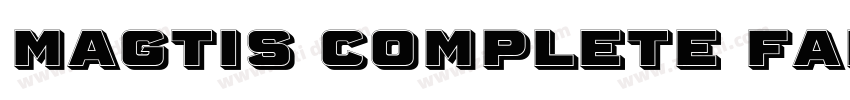 Magtis Complete Fami字体转换